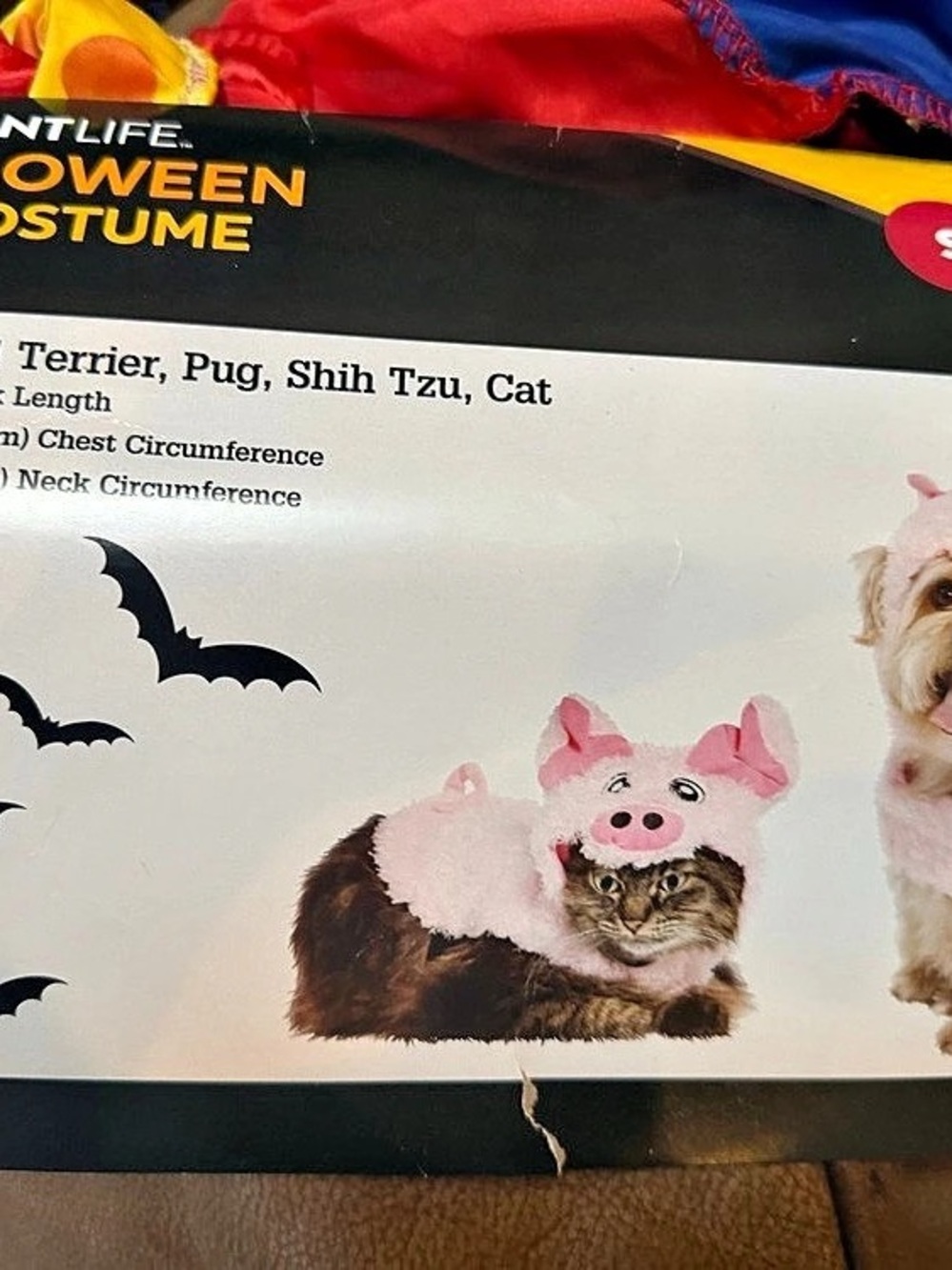 Vibrant Life Halloween Pig Costume Pink & Black